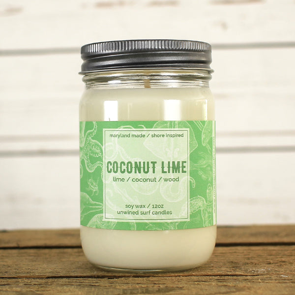 Coconut Wax Candles - wooden wicked 10 ounce candles handmade in Maine –  Venn + Maker